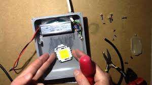 LED Floodlight Replacement Chip - 50W
