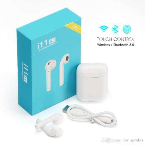 i11 5.0 Wireless Bluetooth AirPods With Portable Charging Case