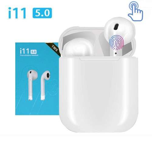 i11 5.0 Wireless Bluetooth AirPods With Portable Charging Case