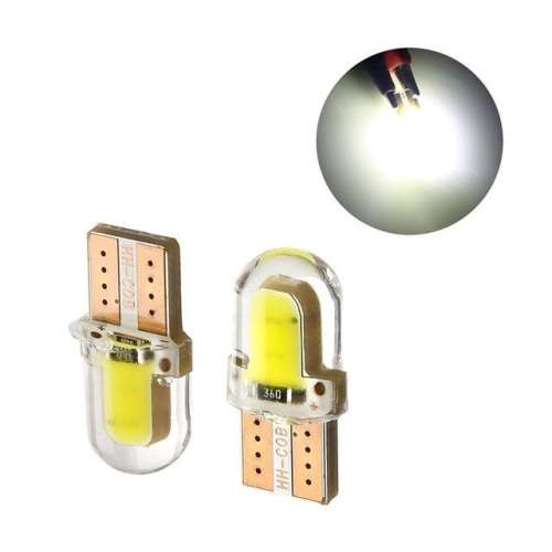 T10 Car Bulb  High Powered COB LED  Twin Pack
