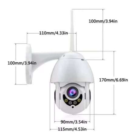 2mp Outdoor Wifi Surveillance Camera