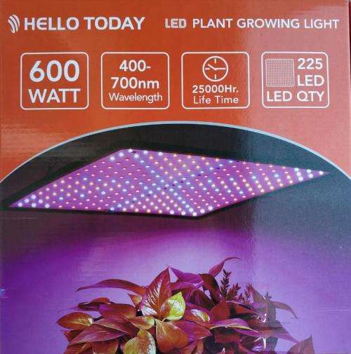600Watt LED Plant Grow Light - Full Spectrum
