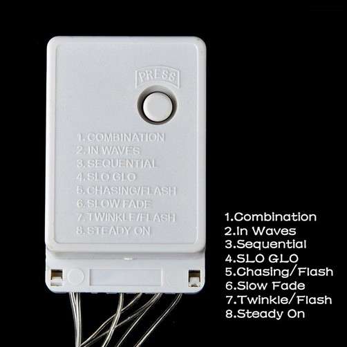LED FAIRY LIGHT PUSH CONTROLLER