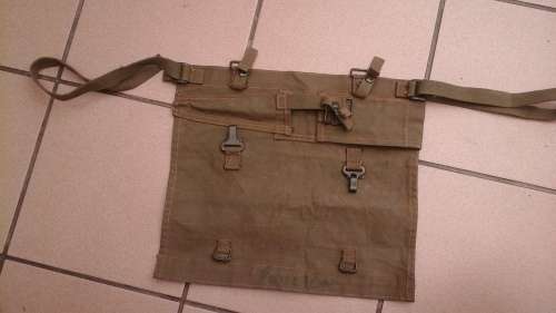 sadf pat 61-64 ground sheet carrier