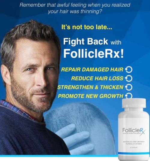 FollicleRX Promote Healthy Hair Growth With Biotin, Amino Acids, Vitamins