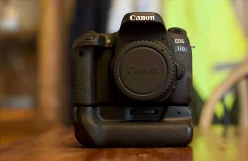 Canon 77d body
