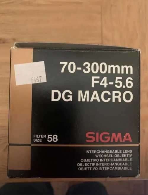 Canon sigma 70-300mm