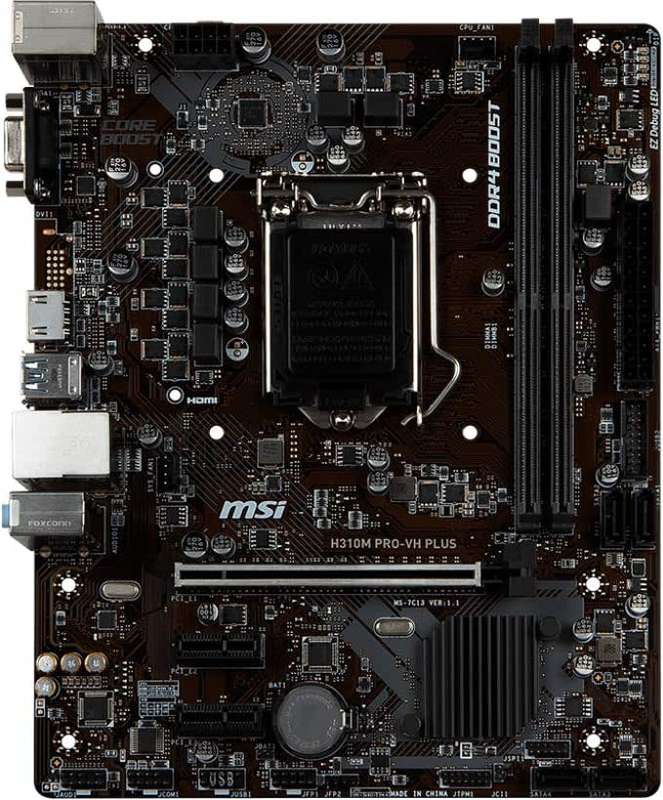 MSi 8th & 9th gen motherboards, DDR4, 1151, HDMi, USB3, 7.1 HD Audio, 1 yr warranty. R999