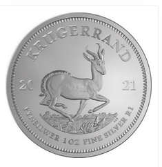 1 oz Silver Kruger rand (Bullion)