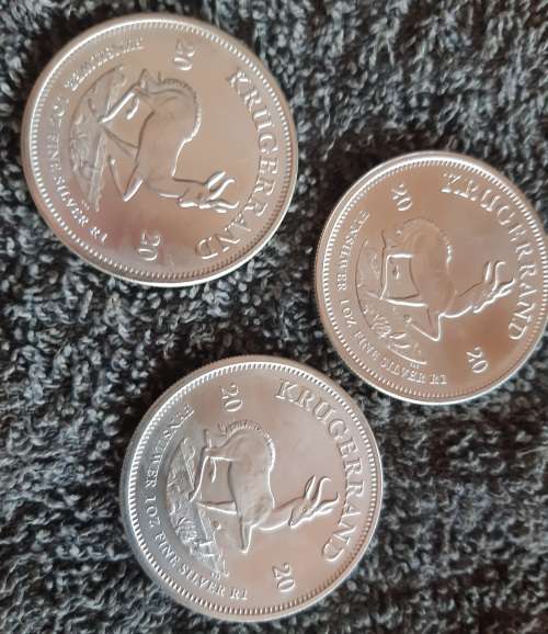 2020 1oz Silver Krugerrand