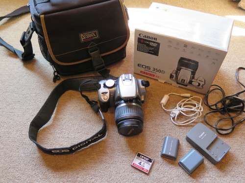 Canon EOS 350D camera
