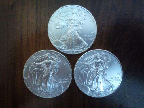 3ounce american silver eagles - .999 pure silver