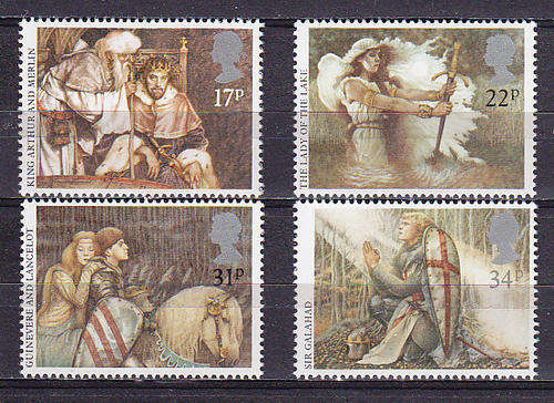 GB QEII : ARTHURIAN LEGENDS,, FINE H/M