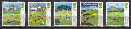 GB QEII : SCOTTISH GOLF COURSES,,VERY FINE H/M