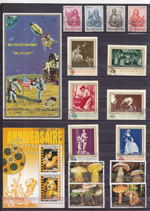 SELECTION OF VERY FINE UNMOUNTED MINT AND CANCLED TO ORDER REMAINDERS AS PER SCANS