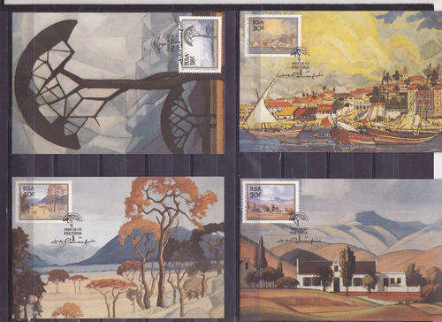 R.S.A. : PAINTINGS BY PIERNEEF ON VERY FINE CLEAN POST CARDS