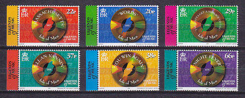 ISLE OFR MAN : LEGENDS OF MUSIC,,THE BEE GEES,,VERY FINE U/M