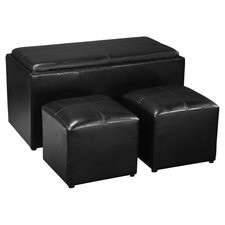 blanket Box and 2 ottoman