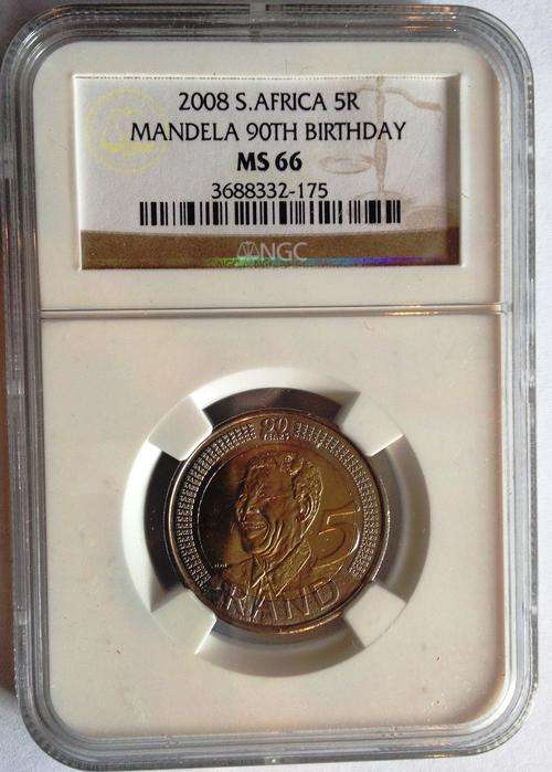 A Great bargain ! **MS66** NGC Mandela 90th Birthday Coin