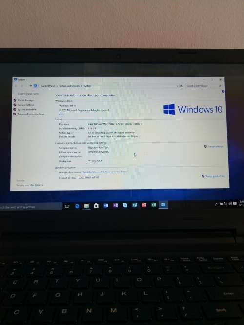 Lenovo Ideapad 100 Laptop Intel Core i3-5005U 5th Generation 9/10 Condition