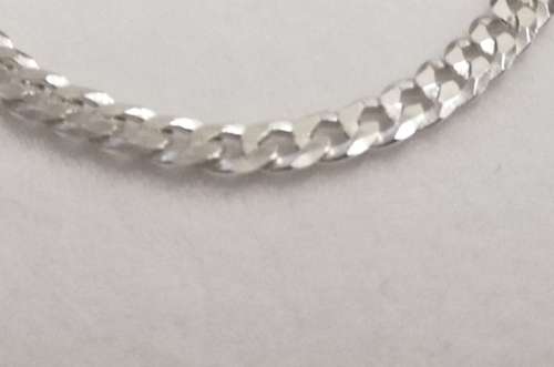 Solid 925 Sterling Silver Designer Curb Link Unisex Bracelet, NOT PLATED!! Please see pictures !!
