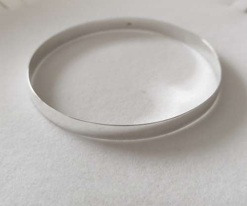 R1 Start!! Solid 925 Silver Designer Bangle, NOT PLATED!! Very Comfortable fit on Arm!!