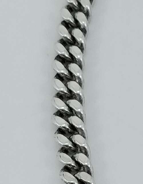 Solid 925 Silver Curb Link Bracelet with Engraveable Name Tag, As per pictures posted.