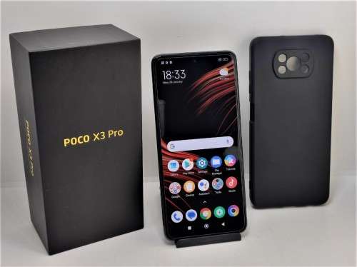Xiaomi Poco X3 Pro cellphone, Dual Sim, 8gig Ram, 256gig storage, Like New, Phantom black Color.