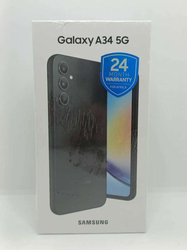 Samsung Galaxy A34 5g, Dual Sim, 128gig, 6gig Ram, Local Stock, Still brand new sealed