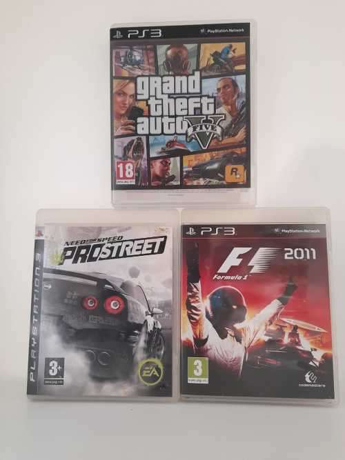 Sony Playstation 3 with 24 Games ,4 Remotes, complete working set