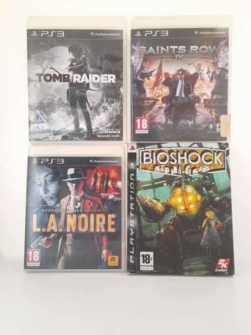 Sony Playstation 3 with 24 Games ,4 Remotes, complete working set