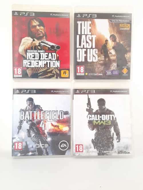 Sony Playstation 3 with 24 Games ,4 Remotes, complete working set
