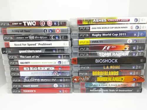 Sony Playstation 3 with 24 Games ,4 Remotes, complete working set