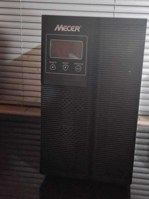 Mecer ME-3000-WTPU Online UPS, Very Powerful, Brand New Gel Batteries Fitted, See full Description!!