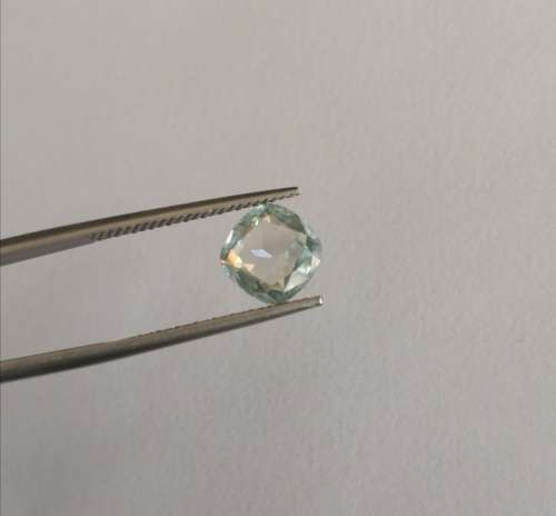 Wow!! 1.68ct Cushion Cut Ice Light Blue  Moissanite Diamond, VVS clarity