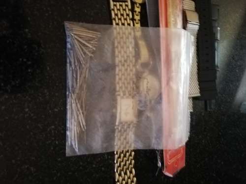 2 x Vintage ladies watches, WORKING, NEEDS BATTERIES, with lot watch straps, BID FOR ALL