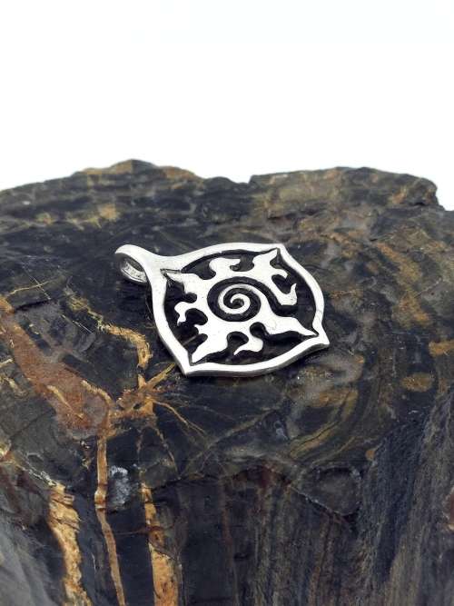 Solid 925 Silver Designer Hallmarked Handmade Pendant, one of a kind