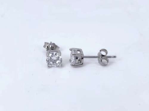 Solid 925 Silver Eating Studs 5mm, See Full Description!!!