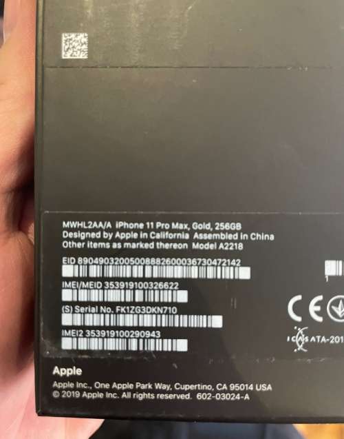 Apple iPhone 11 pro Max 256gig, Gold Color, with Box, Pre owned, Please see Full Description!!!