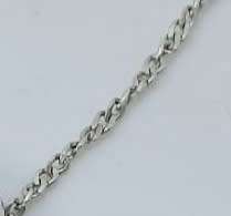 Solid 925 Silver Designer 21 Key style Pendant and Fine Chain Set