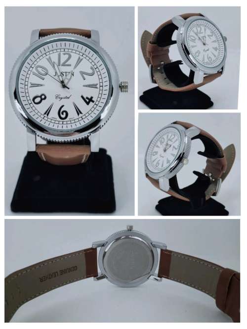 Justin Chrystal Modern Unisex Fashion Watch, Brand new!!!