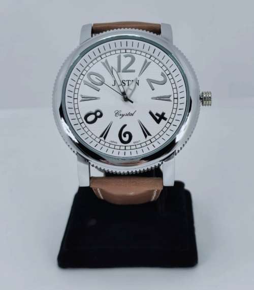 Justin Chrystal Modern Unisex Fashion Watch, Brand new!!!