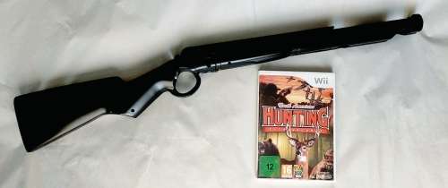 Nintendo Wii Hunting Game with Rifle Combo set!!!