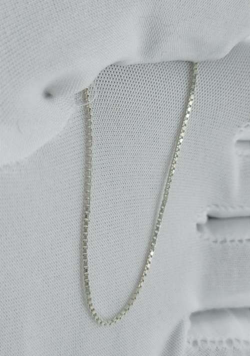 Solid 925 Silver Fine Designer Box Link Style Chain