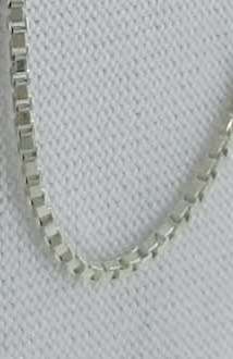Solid 925 Silver Fine Designer Box Link Style Chain