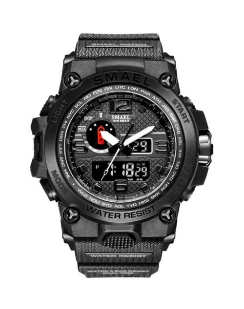 Wow !! Smael Multifunctional Sports Watch, Black Edition !!!