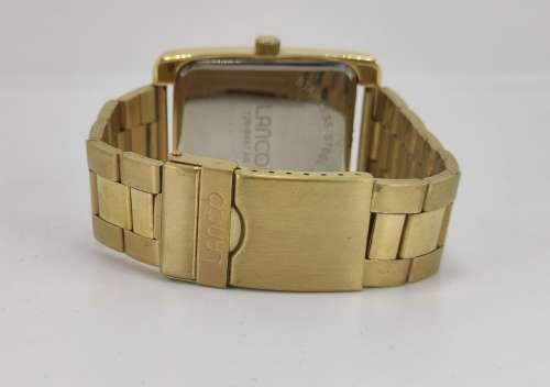 Lanco Unisex Gold Color Watch with Original Box, Very good condition!!!!