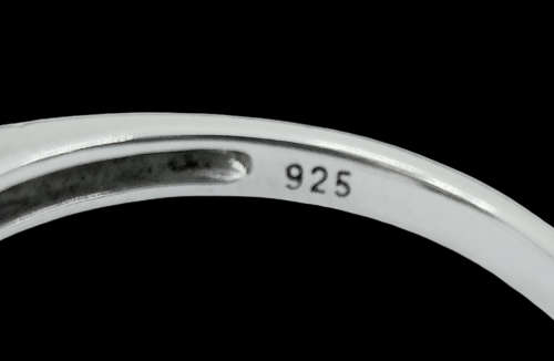 Solid 925 Silver Designer Engagement Ring, As per Pictures Posted.
