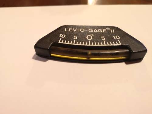 LEV-O-GAGE II clinometer -10 to +10 degrees