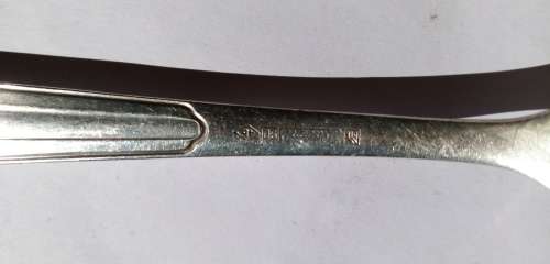 WMF Fächermuster 90 silver(plated) dinner service for 6 engraved LP (or PL if that may be your case)